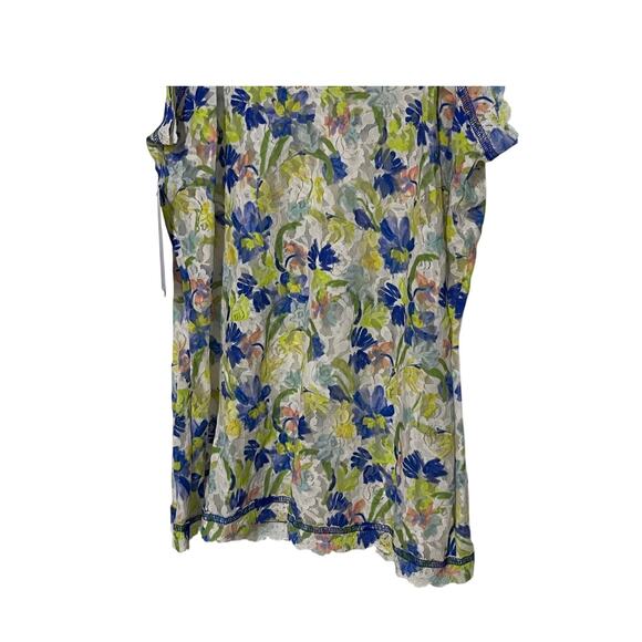 HANKY PANKY SIZE LARGE LACE BRUSH STROKES PRINTED CLASSIC CAMI MULTICOLOR NEW - Picture 8 of 12